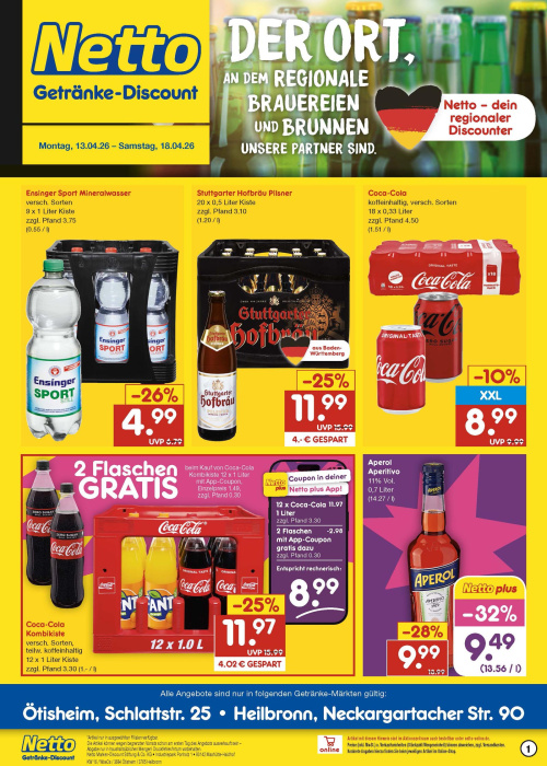 Getränkemarkt in deiner Nähe