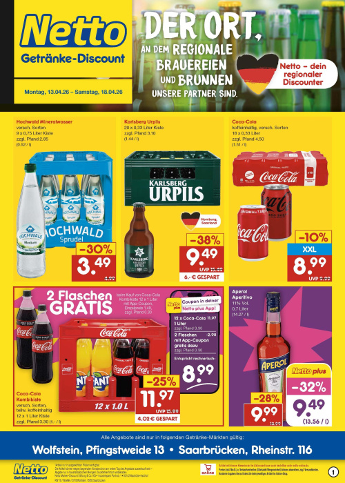 Getränkemarkt in deiner Nähe