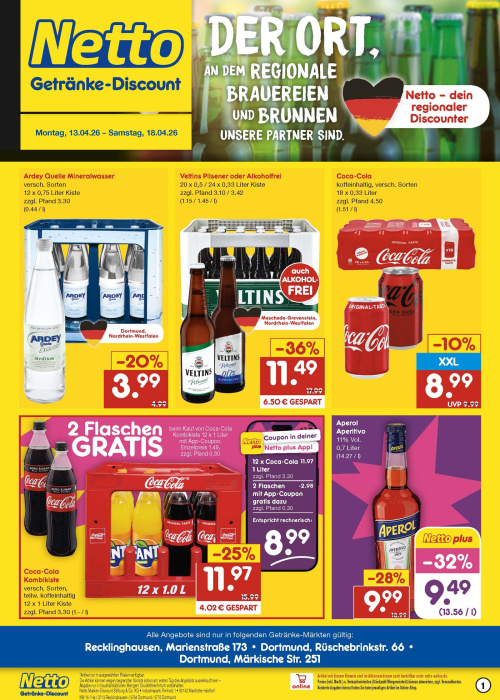 Getränkemarkt in deiner Nähe