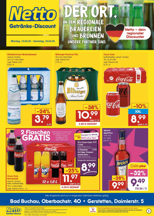 Getränkemarkt in deiner Nähe