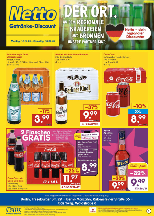 Getränkemarkt in deiner Nähe