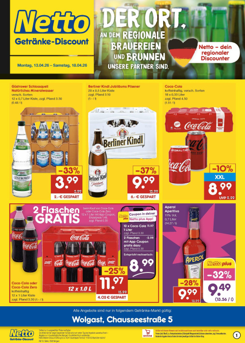 Getränkemarkt in deiner Nähe