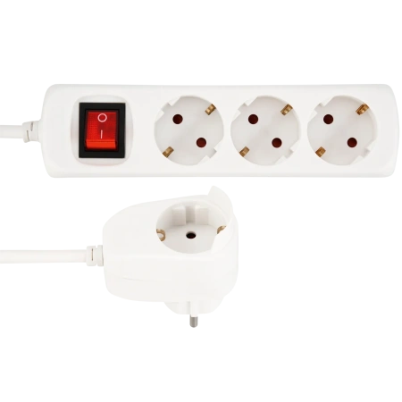 Steckdosenleiste 3-fach oder Verlängerungskabel