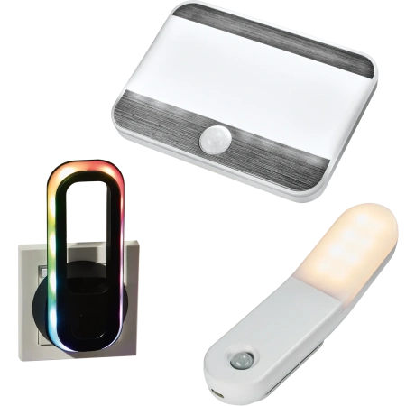 LED-Nachtlicht Stab, Batterie oder RGB