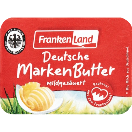 Frankenland Deutsche Markenbutter