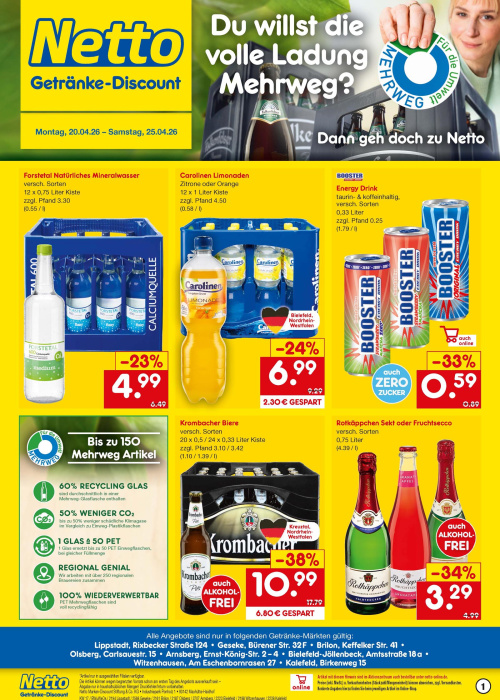 Getränkemarkt in deiner Nähe