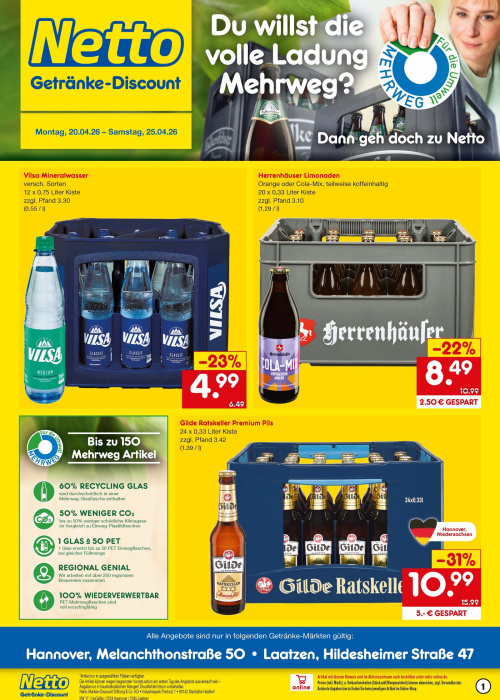 Getränkemarkt in deiner Nähe