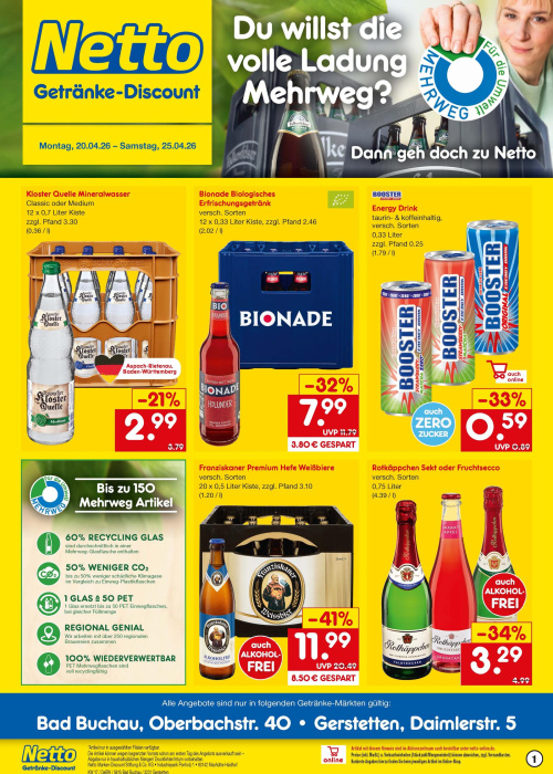 Getränkemarkt in deiner Nähe