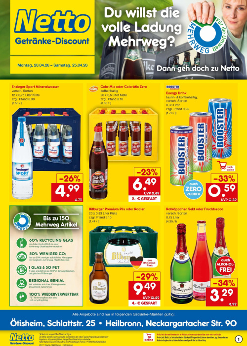 Getränkemarkt in deiner Nähe