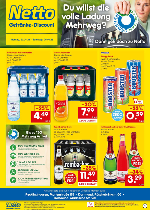 Getränkemarkt in deiner Nähe