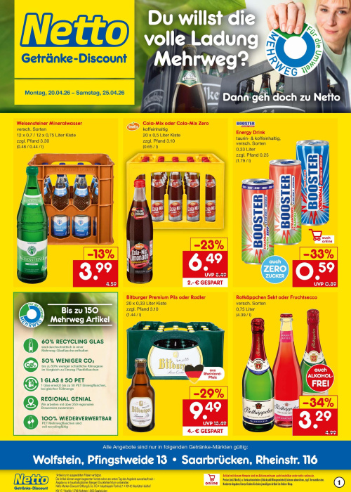 Getränkemarkt in deiner Nähe