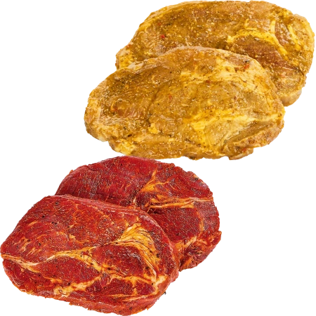 Schweine-Nackensteaks