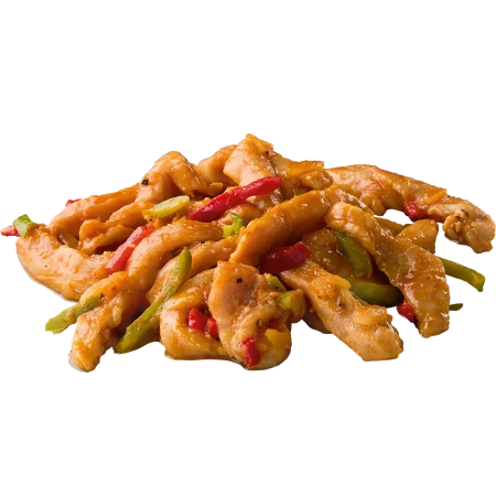 Schweine-Pfanne Schaschlik