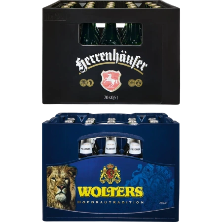 Herrenhäuser Premium Pilsener oder Wolters Premium Pilsener