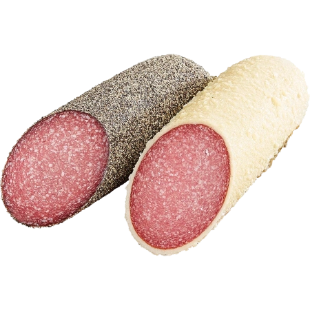 Pfeffer- oder Käsesalami