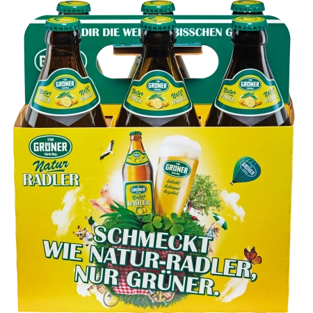 Grüner Naturradler