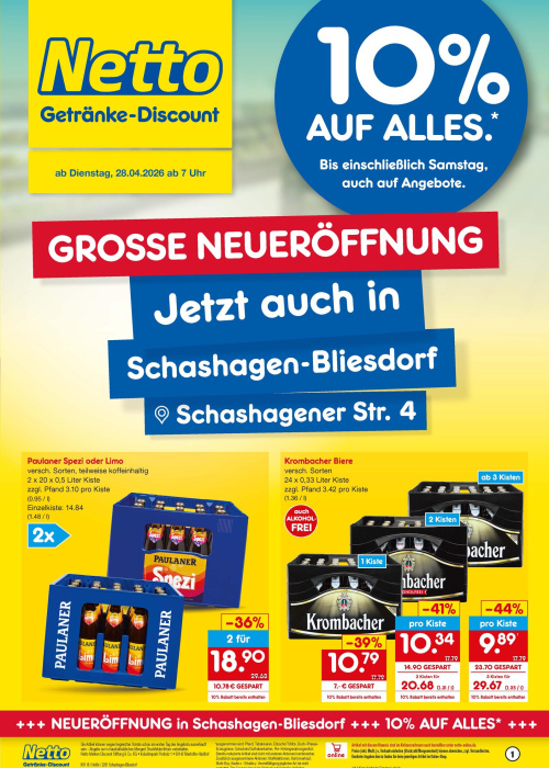 Getränkemarkt in deiner Nähe