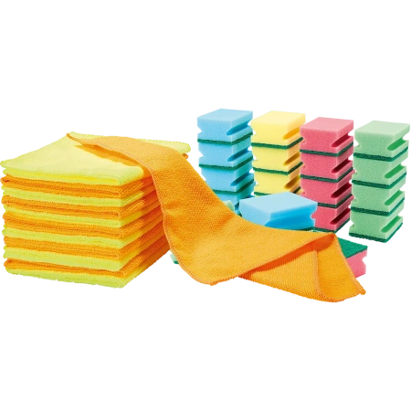 Mikrofasertücher oder Scheuerschwämme BIGPACK XXL