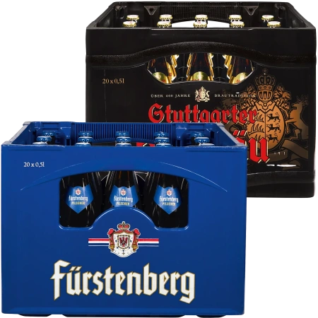 Stuttgarter Hofbräu Pilsner oder Fürstenberg Premium Pilsener