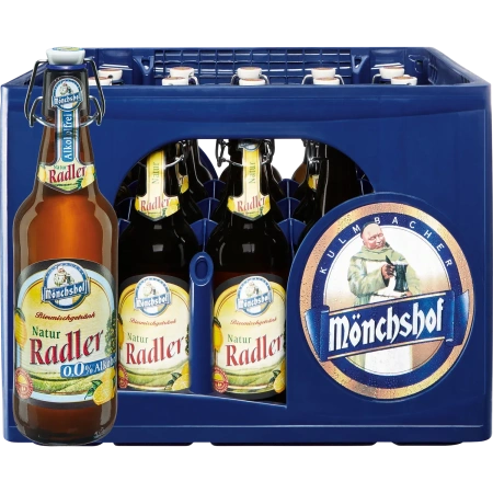 Mönchshof Natur Radler oder Natur Radler Alkoholfrei