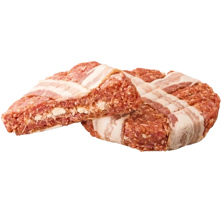 Hackfleischbombe mit Hirtenkäse