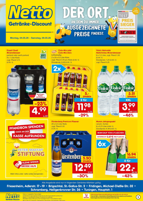 Getränkemarkt in deiner Nähe