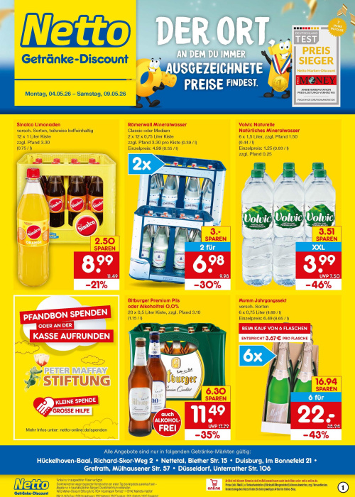 Getränkemarkt in deiner Nähe