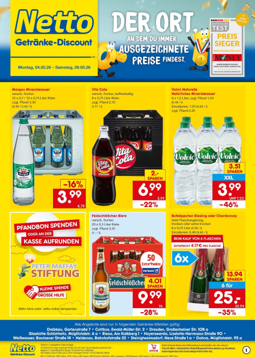 Getränkemarkt in deiner Nähe