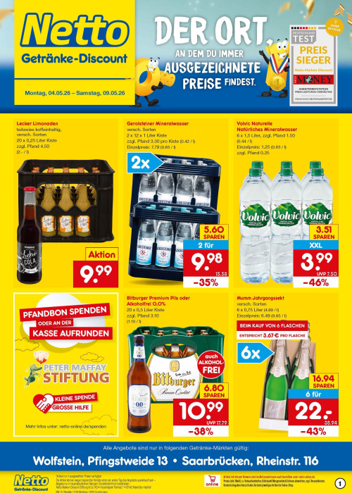 Getränkemarkt in deiner Nähe