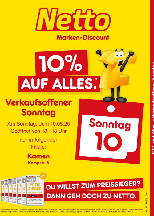 Verkaufsoffener Sonntag deiner Nähe