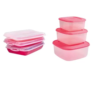 Aufschnittboxen oder Frischhaltedosen