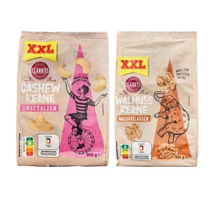 XXL Walnusskerne, Cashewkerne, Mandeln und Nusskernmischung