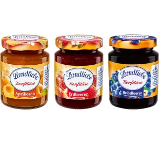Landliebe Konfitüre oder Fruchtaufstrich