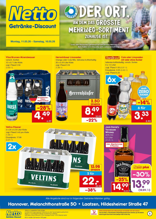 Getränkemarkt in deiner Nähe