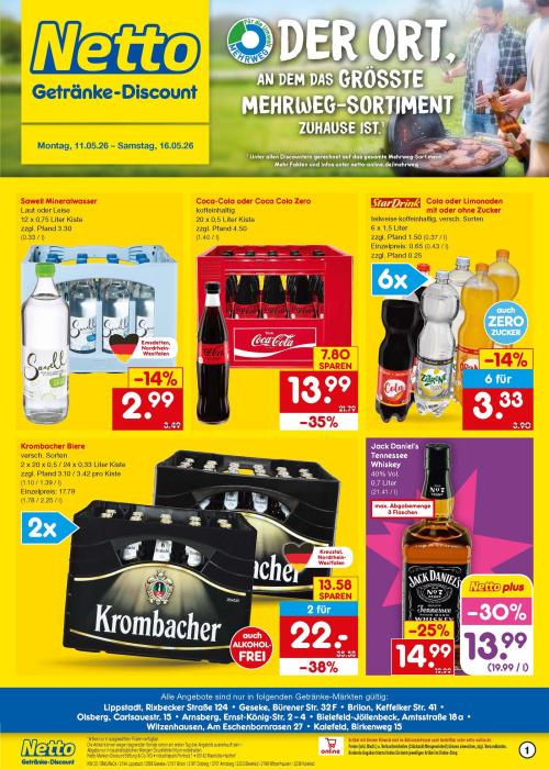 Getränkemarkt in deiner Nähe