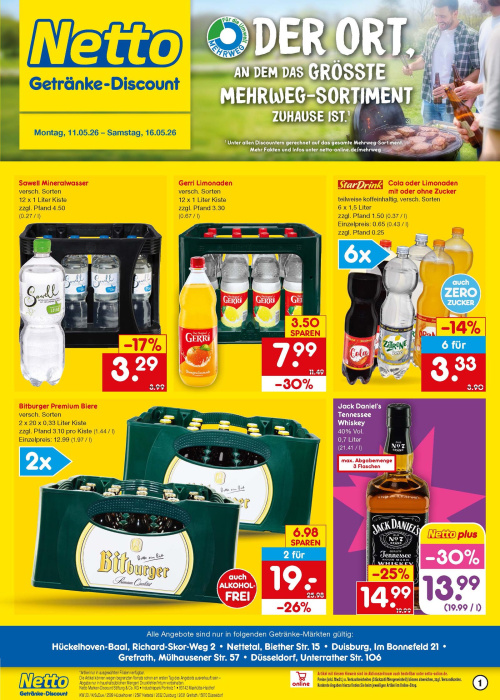 Getränkemarkt in deiner Nähe
