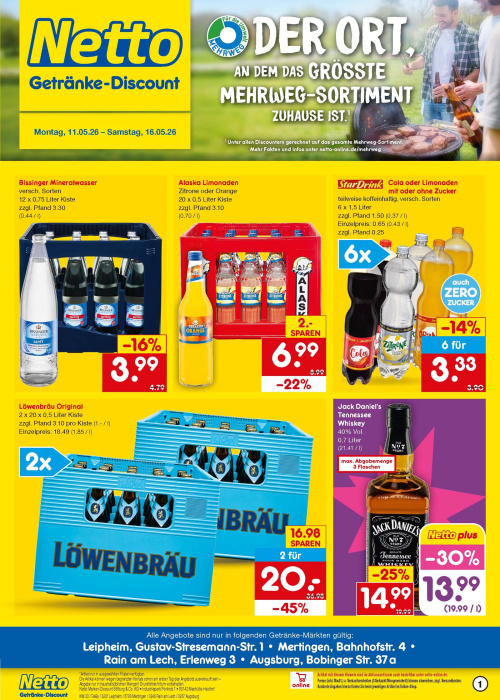 Getränkemarkt in deiner Nähe