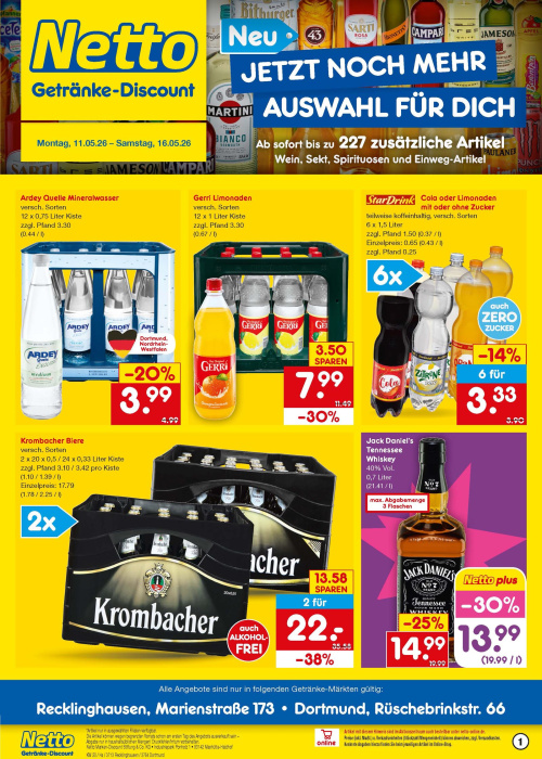 Getränkemarkt in deiner Nähe