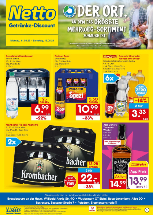 Getränkemarkt in deiner Nähe