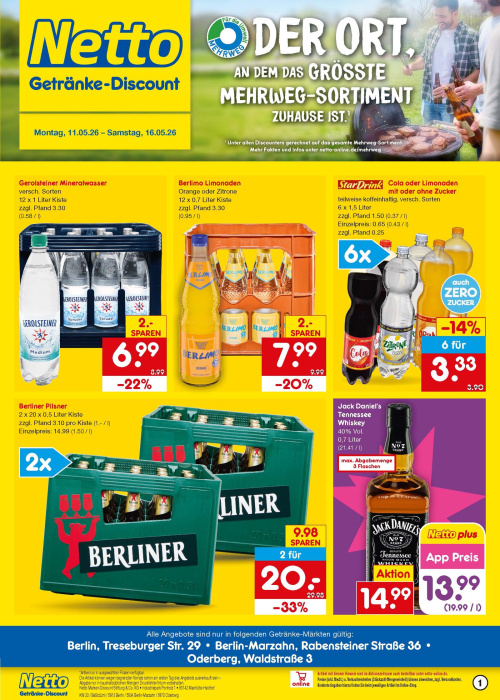 Getränkemarkt in deiner Nähe