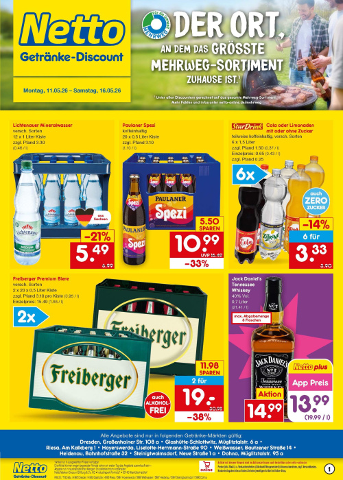 Getränkemarkt in deiner Nähe