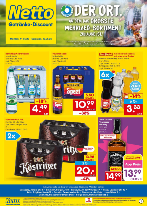 Getränkemarkt in deiner Nähe