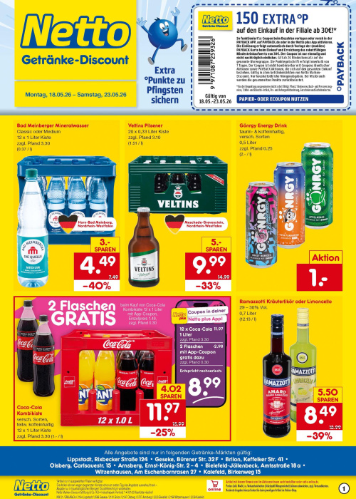 Getränkemarkt in deiner Nähe
