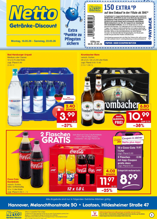 Getränkemarkt in deiner Nähe