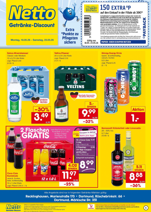 Getränkemarkt in deiner Nähe
