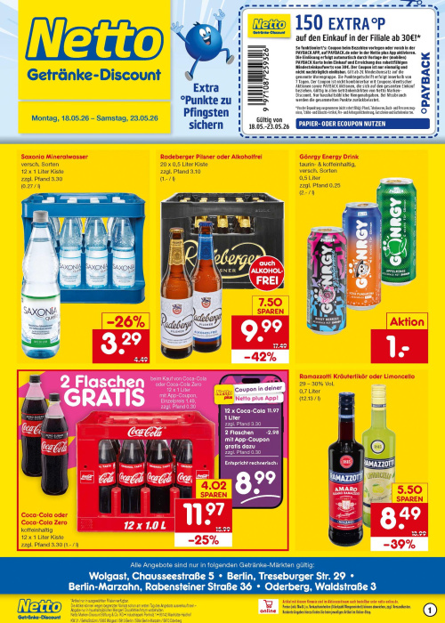 Getränkemarkt in deiner Nähe