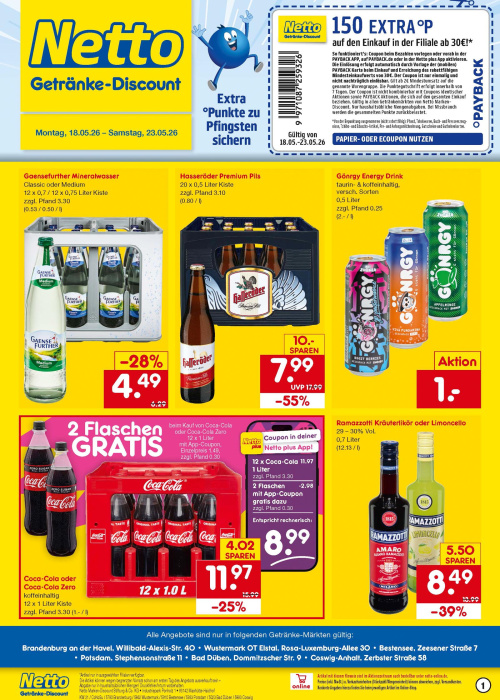 Getränkemarkt in deiner Nähe