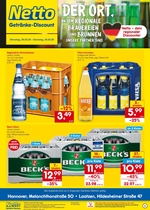 Getränkemarkt in deiner Nähe