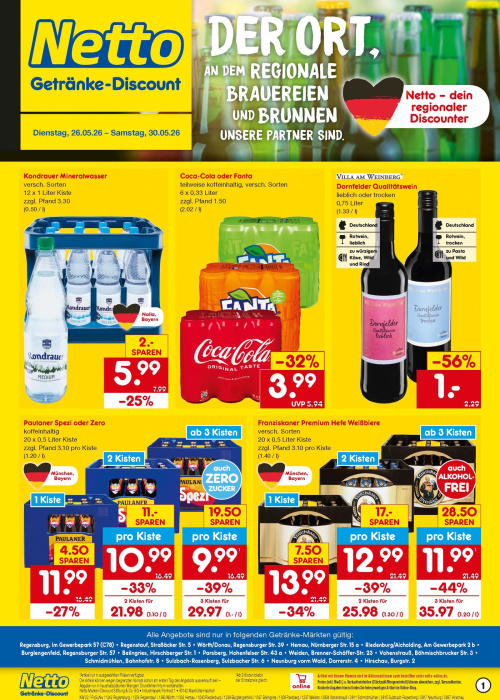 Getränkemarkt in deiner Nähe