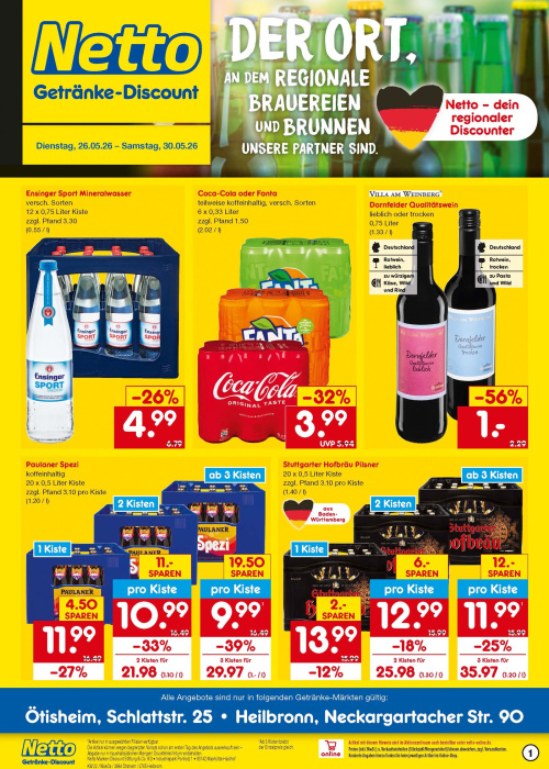 Getränkemarkt in deiner Nähe